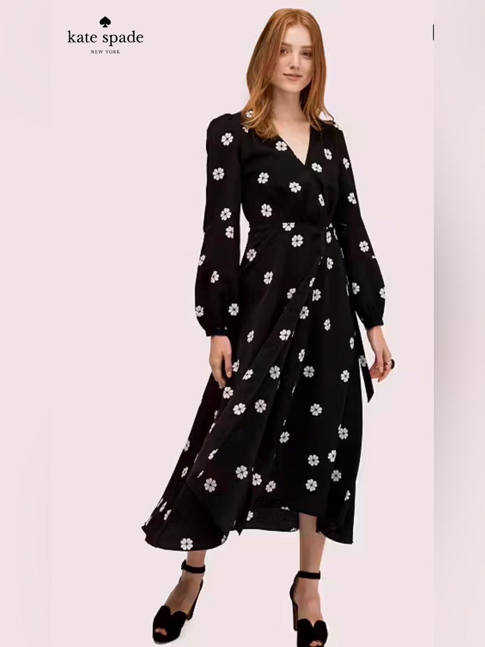 Kate Spade Clover Toss Wrap Dress size 14 NWOT